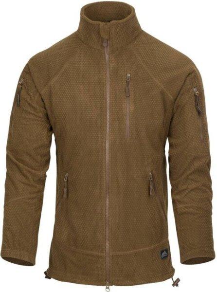 Helikon Alpha Tactical fleece cipzáras pulóver, coyote