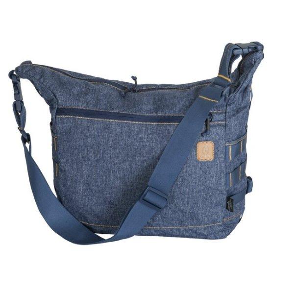 Helikon-Tex BUSHCRAFT SATCHEL táska - nylon és poliészter keveréke - melange
kék