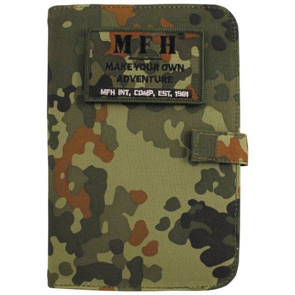 MFH Táska A6-os notebookkal, BW camo