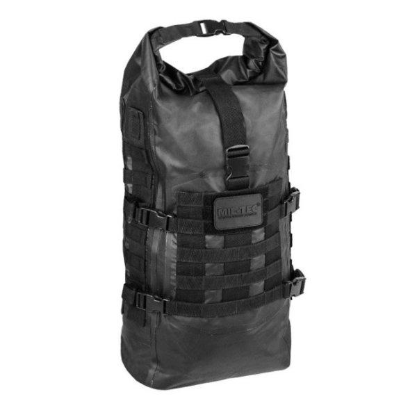 Mil-Tec Tactical Seals vízálló hátizsák, fekete 35l