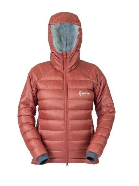 Patizon ReLight Pro Női Down Winter Jacket, Sötétvörös / Ezüst