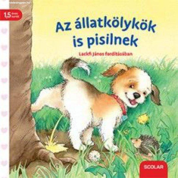 Az állatkölykök is pisilnek