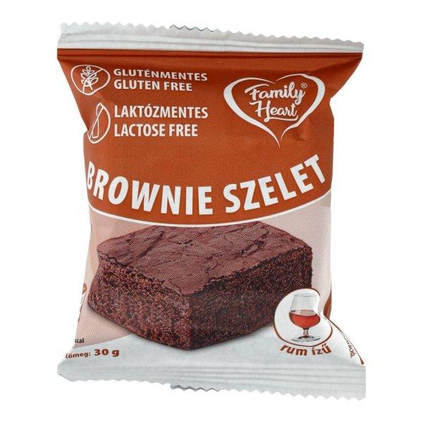 FAMILY HEART BROWNIE SZELET RUM ÍZŰ