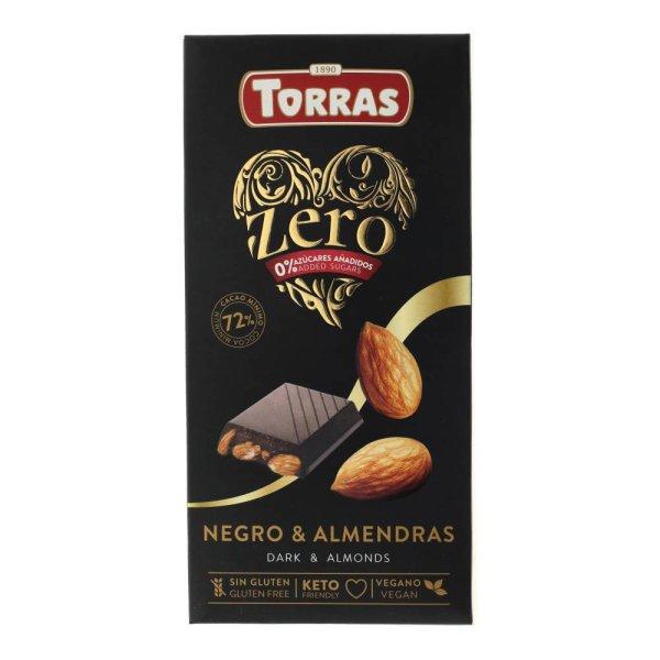 TORRAS ÉTCSOKOLÁDÉ MANDULÁS 150G CM.