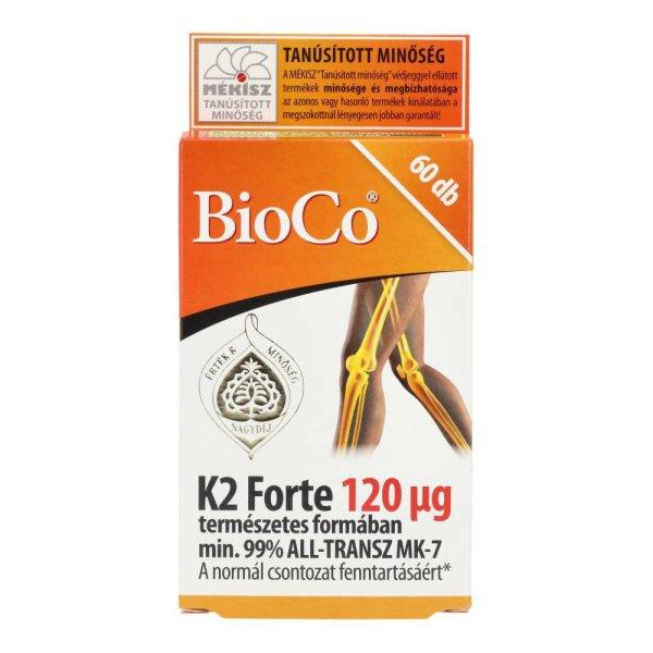 BIOCO K2-VITAMIN FORTE 120MG TABLETTA