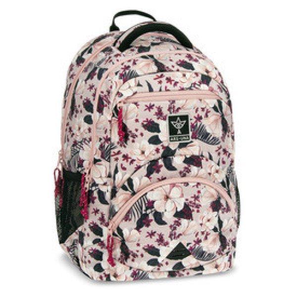 Ergonomikus Hátizsák-27L Flowery Pink