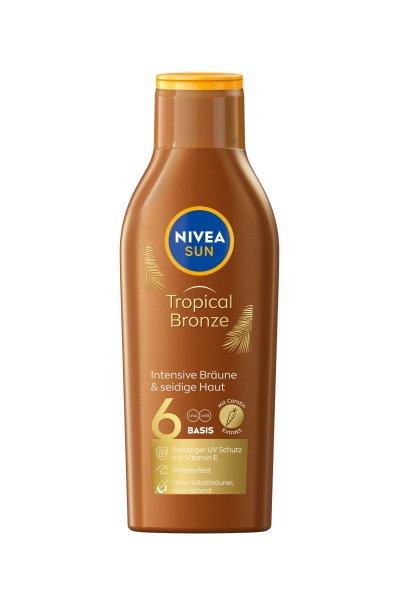 Nivea Naptej béta-karotinnal SPF 6 Sun (Carotene Sun Lotion) 200 ml