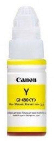 Canon GI490 Eredeti Yellow Tintapatron