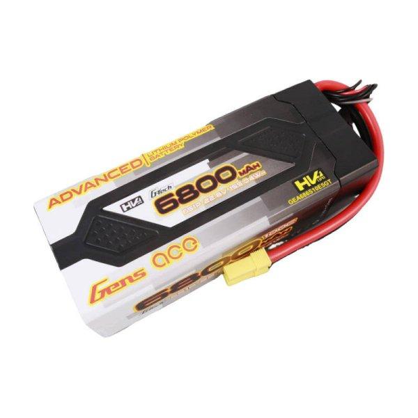 Gens ace G-Tech Advanced 6800mAh 22.8V 100C 6S1P HardCase 61#Lipo Battery Pack
with EC5