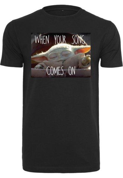 Mr. Tee Baby Yoda Song Tee black