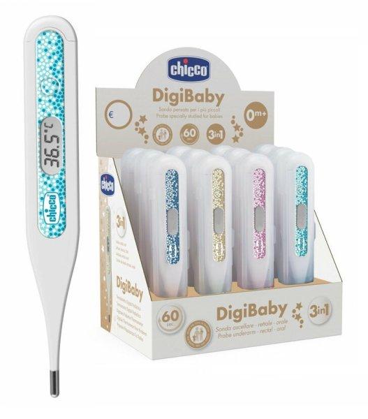 Chicco Digi Baby digitális hőmérő - türkizkék