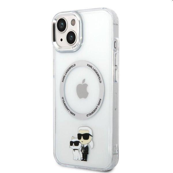 Tok Karl Lagerfeld MagSafe IML Karl and Choupette NFT for Apple iPhone 14,
átlátszó