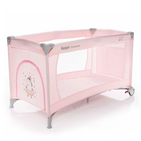 Zopa Caravan kerekes kibúvós utazóágy - ZOP055525 Unicorn Rose