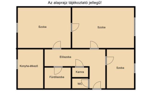 Nyíregyháza -Ságvári Kertvárosban lakás garázzsal eladó!