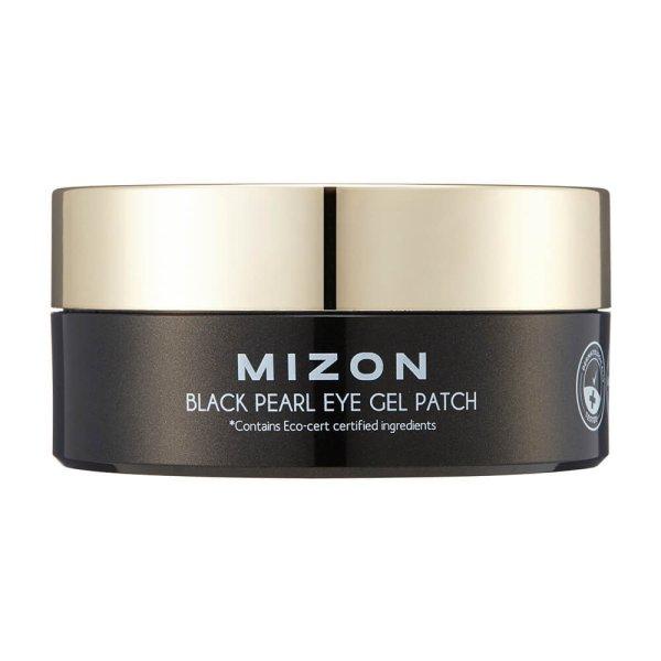 Mizon Prémium szemkörnyékápoló hidrogél maszk
fekete gyönggyel és gyémánttal a ráncok és a
sötét karikák ellen Black Pearl (Eye Gel Patch) 60 db x 1,4 g