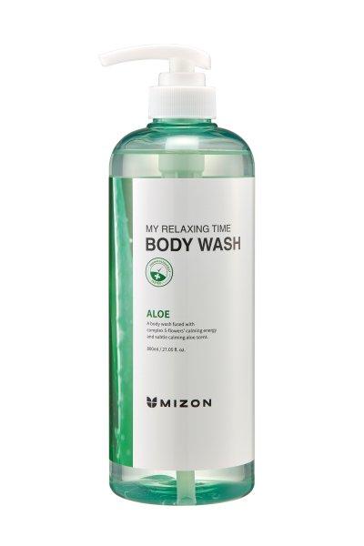 Mizon Frissítő tusfürdő My Relaxing Time Aloe (Body Wash)
800 ml