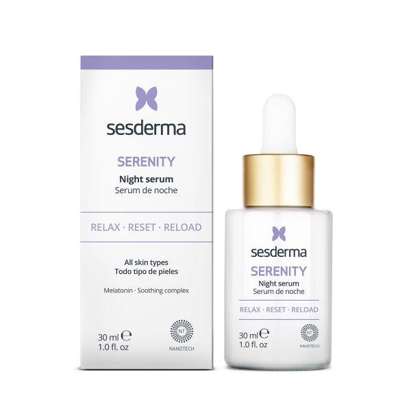 Sesderma Megújító éjszakai arcápoló szérum
Serenity (Night Serum) 30 ml