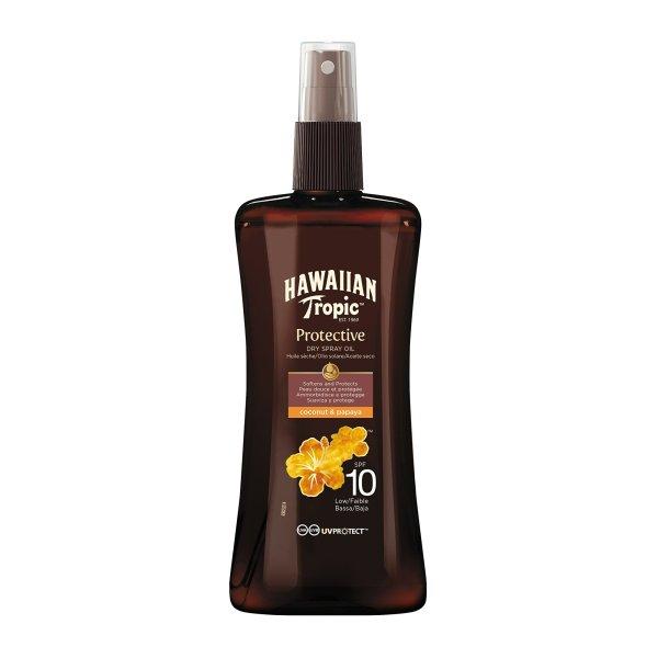 Hawaiian Tropic Száraz napolaj SPF 10 Hawaiian Tropic Protective (Dry Spry
Oil) 200 ml