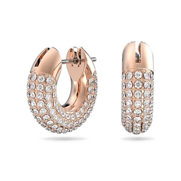 Swarovski Stílusos bronz karika fülbevaló Dextera 5636531