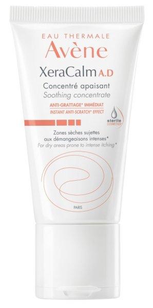 Avène Nyugtató koncentrált viszketés elleni ápoló
XeraCalm (Soothing Concetrate) 50 ml