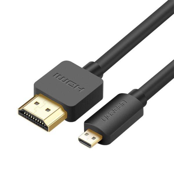 UGREEN HD127 Micro HDMI - HDMI 4K 3D kábel 1m (fekete)