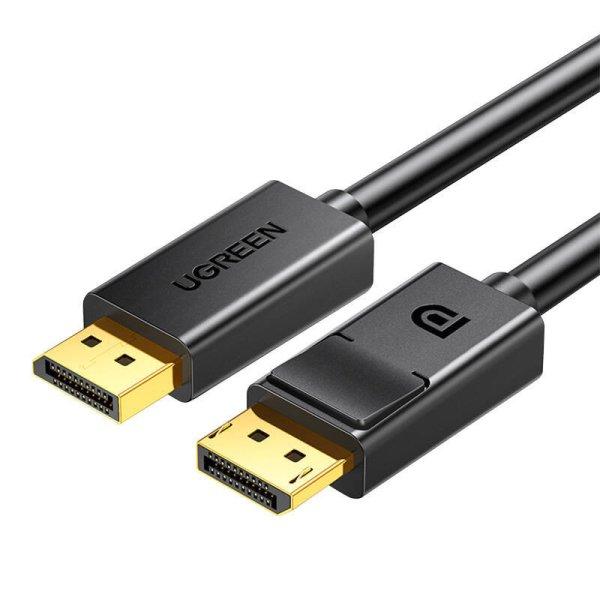 UGREEN DP102 DisplayPort – DisplayPort kábel, 4K, 3D, 1,5 m (fekete)