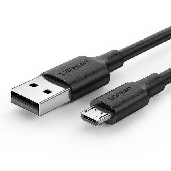 USB-Mikro USB-kábel UGREEN QC 3.0 2,4A 2m (fekete)