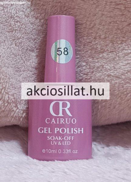 CR Cairuo Gel Polish UV & LED No.58 Gél Lakk 10ml