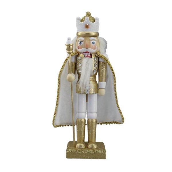 Fa Diótörő Király palásttal 25 cm