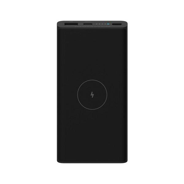 Xiaomi 10W Wireless Power Bank 10000 - vezeték nélküli és vezetékes
töltéssel, fekete