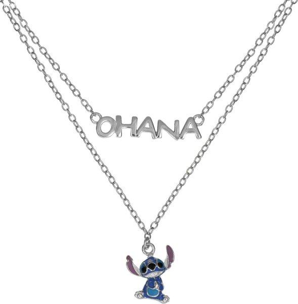 Disney Dupla ezüst nyaklánc Stitch Lilo & Stitch NS00059SRHL-17.CS
(lánc, medál)