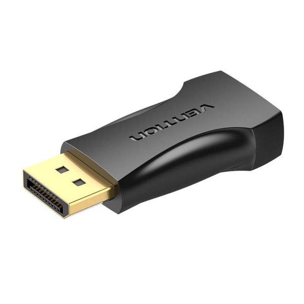 Adapter HDMI szellőző aljzatú HDMI-dugaszos kijelzőport (fekete)