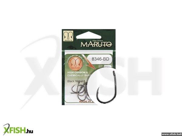 Maruto Horog 8346Bd Carp Hooks Barbed Forged T.D.E.10° Hc Black Nickel 8