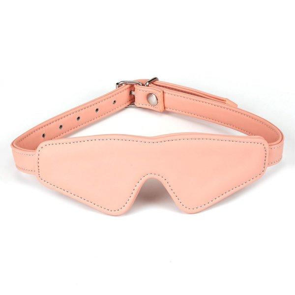  Pink Organosilicon Blindfold 