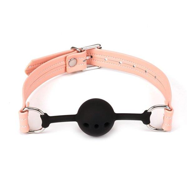  Pink Organosilicon Ball Gag 