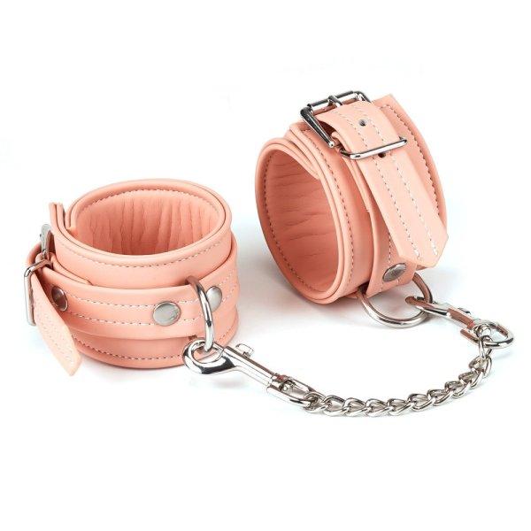  Pink Organosilicon Wrist Cuffs 