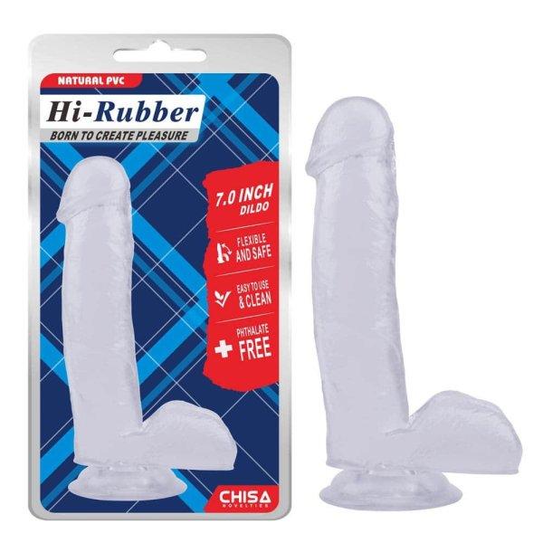  7.0 Inch Dildo-Clear 