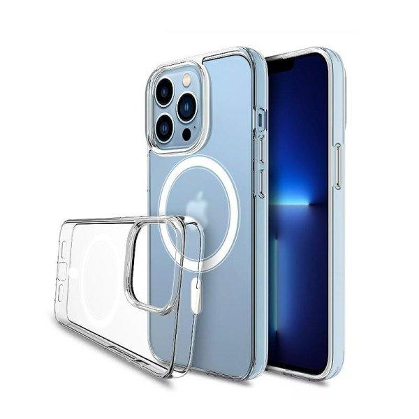 Magsafe Apple iPhone 11 Pro Max (6.5) 2019 TPU/PC tok (vezetéknélküli
töltéshez) átlátszó