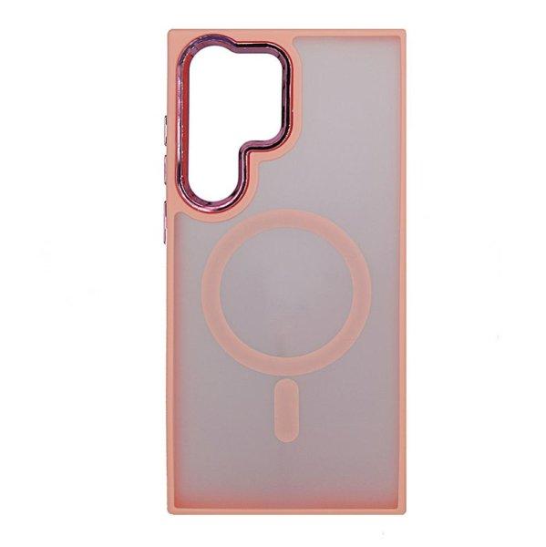 Magsafe Apple iPhone 15 Plus (6.7) TPU/PC tok (vezetéknélküli töltéshez)
pink