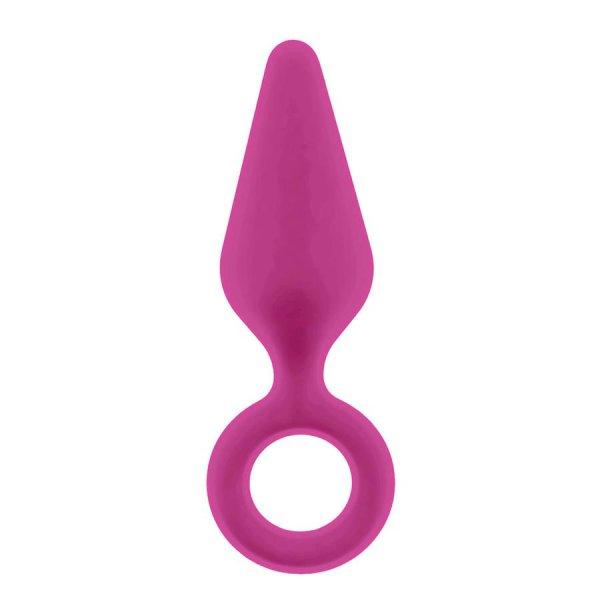 Flirts Pull Plug - kicsi anál dildó (pink)