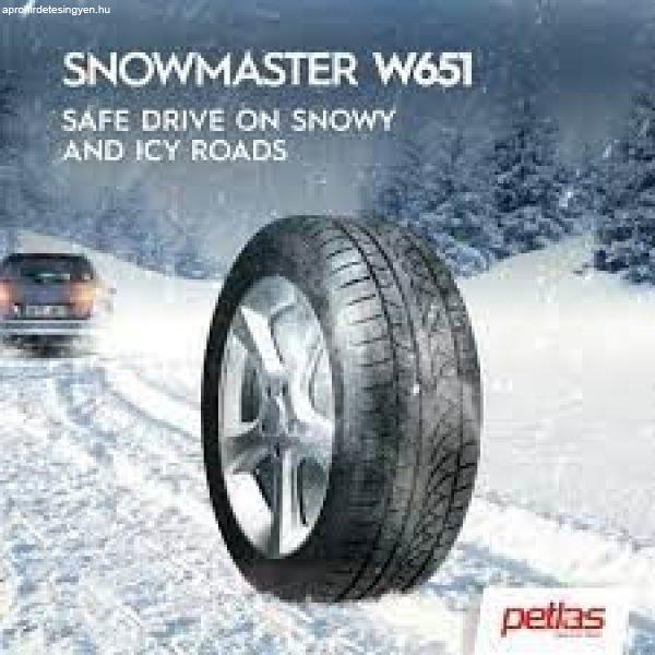 TOP TERMÉK! 225/40R18 (92V) Petlas SNOWMASTER W651  (DOT2017) Téli személy. A
legolcsóbb gumiabro...