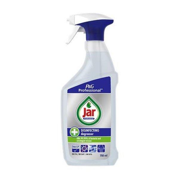 Zsíroldó és fertőtlenítő spray, 2in1, 750 ml, JAR "Professional"