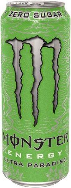 Energiaital, cukormentes, 500 ml, MONSTER "Ultra Paradise"