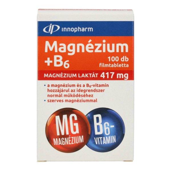 INNOPHARM MAGNÉZIUM LAKTÁT+B6 FILMTABL.