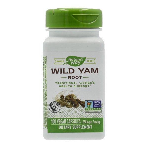 NATURES WAY WILD YAM KAPSZULA 100DB