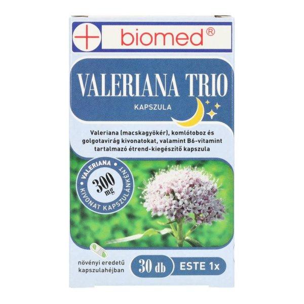 BIOMED VALERIANA TRIO KAPSZULA 30DB