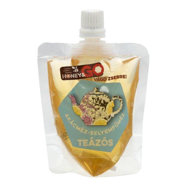 HONEY&GO TEÁZÓS MÉZ 130G