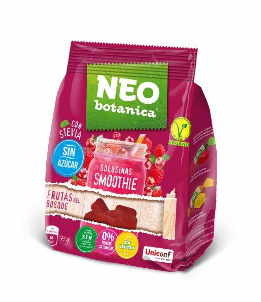 Neo Botanica stevia zselécukorka cukormentes, gluténmentes erdei gyümölcs
ízű 72 g