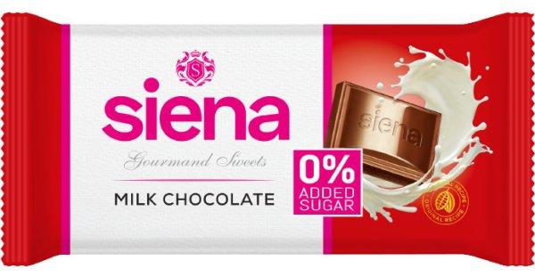 Siena tejcsokoládé édesítőszerrel 90 g