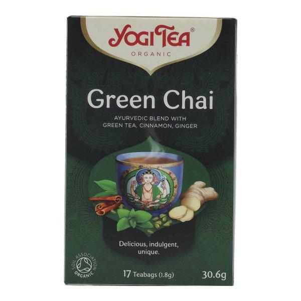 YOGI BIO ZÖLD CHAI TEA